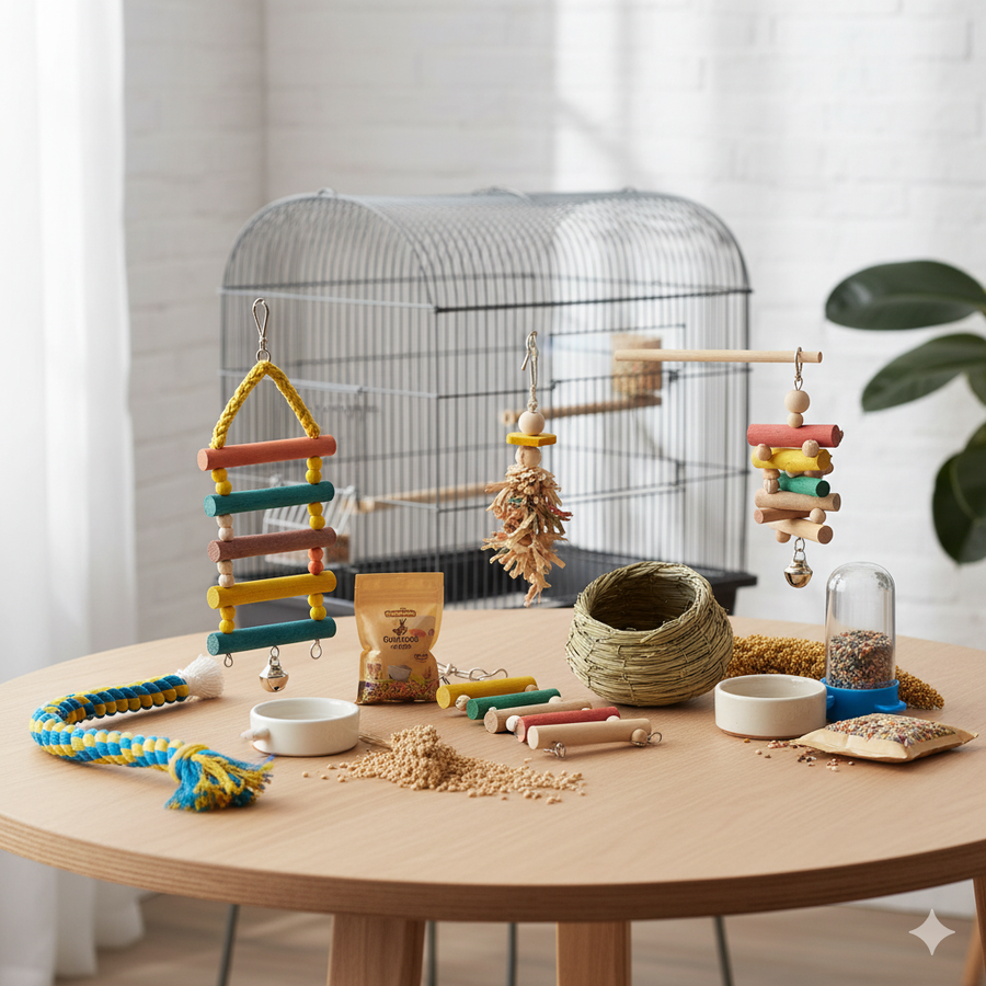 Birdcage and Accessories