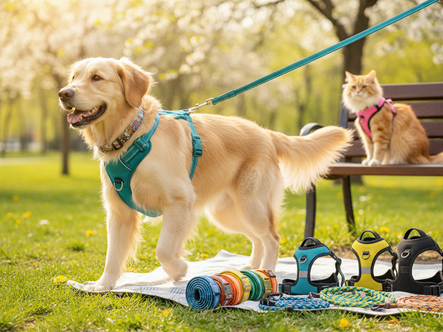 Collars, Harnesses & Leashes