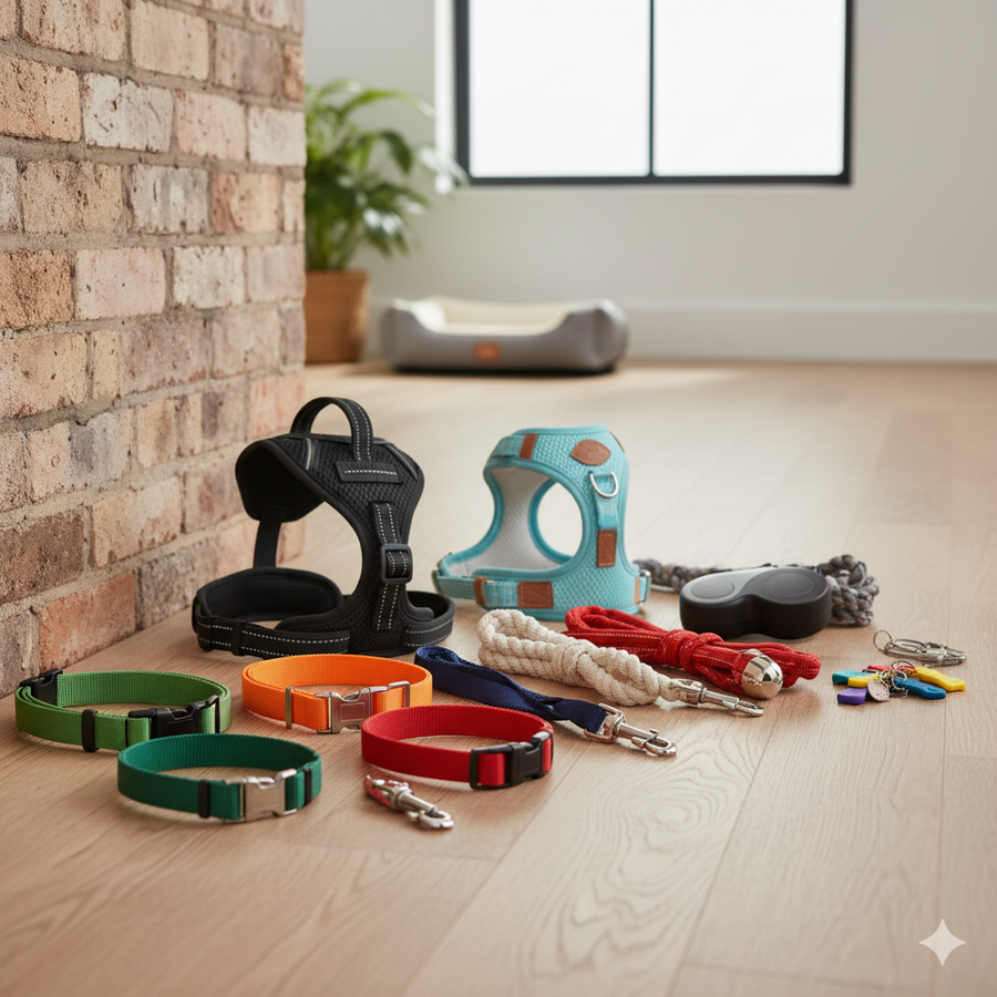 Collars, Harnesses & Leashes