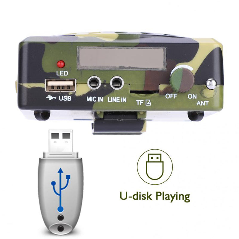 Portable Outdoor Hunting Sound Amplifier with Remote
