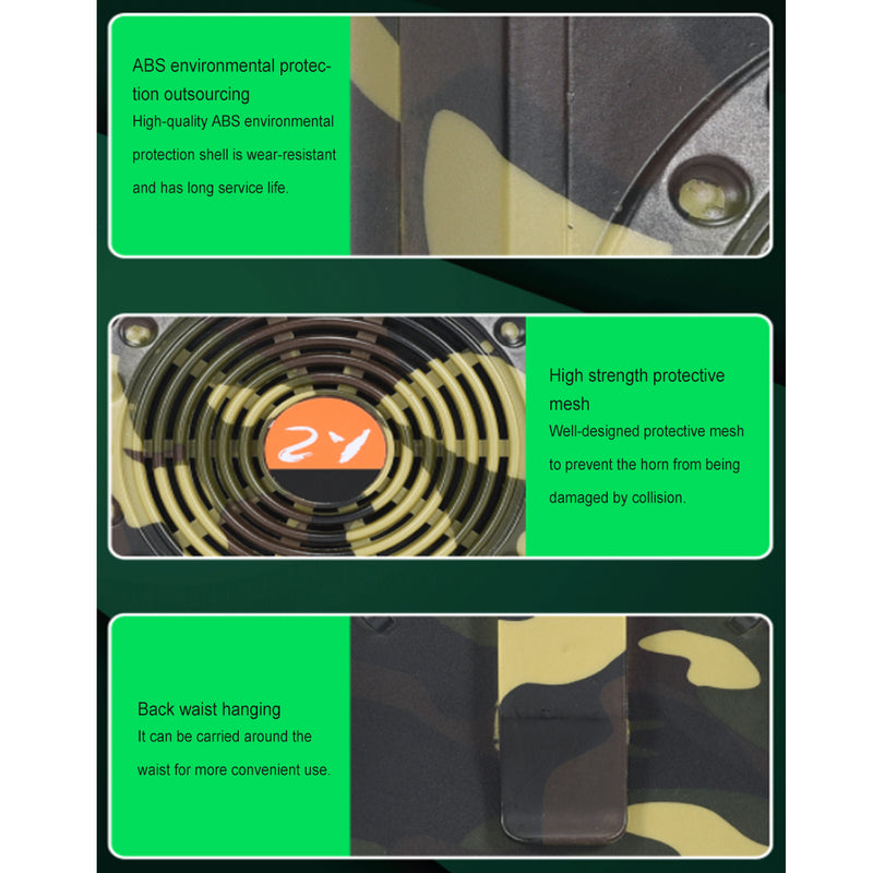 Portable Outdoor Hunting Sound Amplifier with Remote