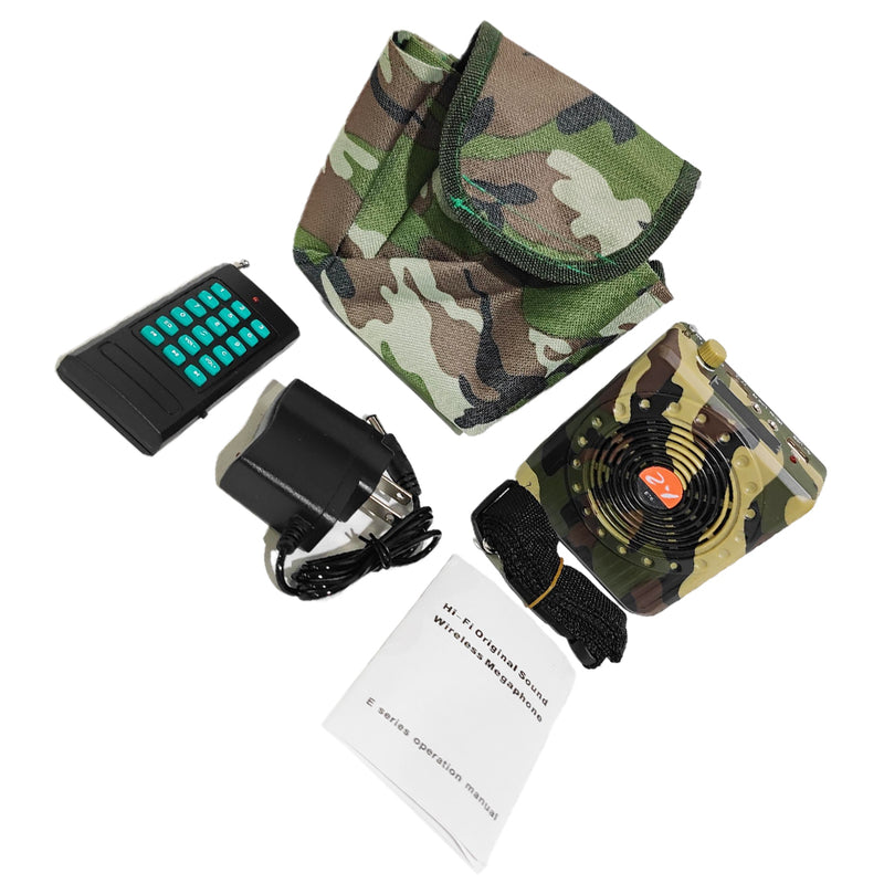 Portable Outdoor Hunting Sound Amplifier with Remote