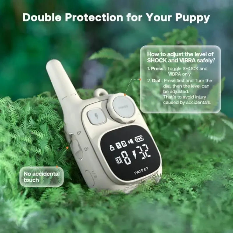 Mini Remote Dog Training Collar – Waterproof with 600m Range