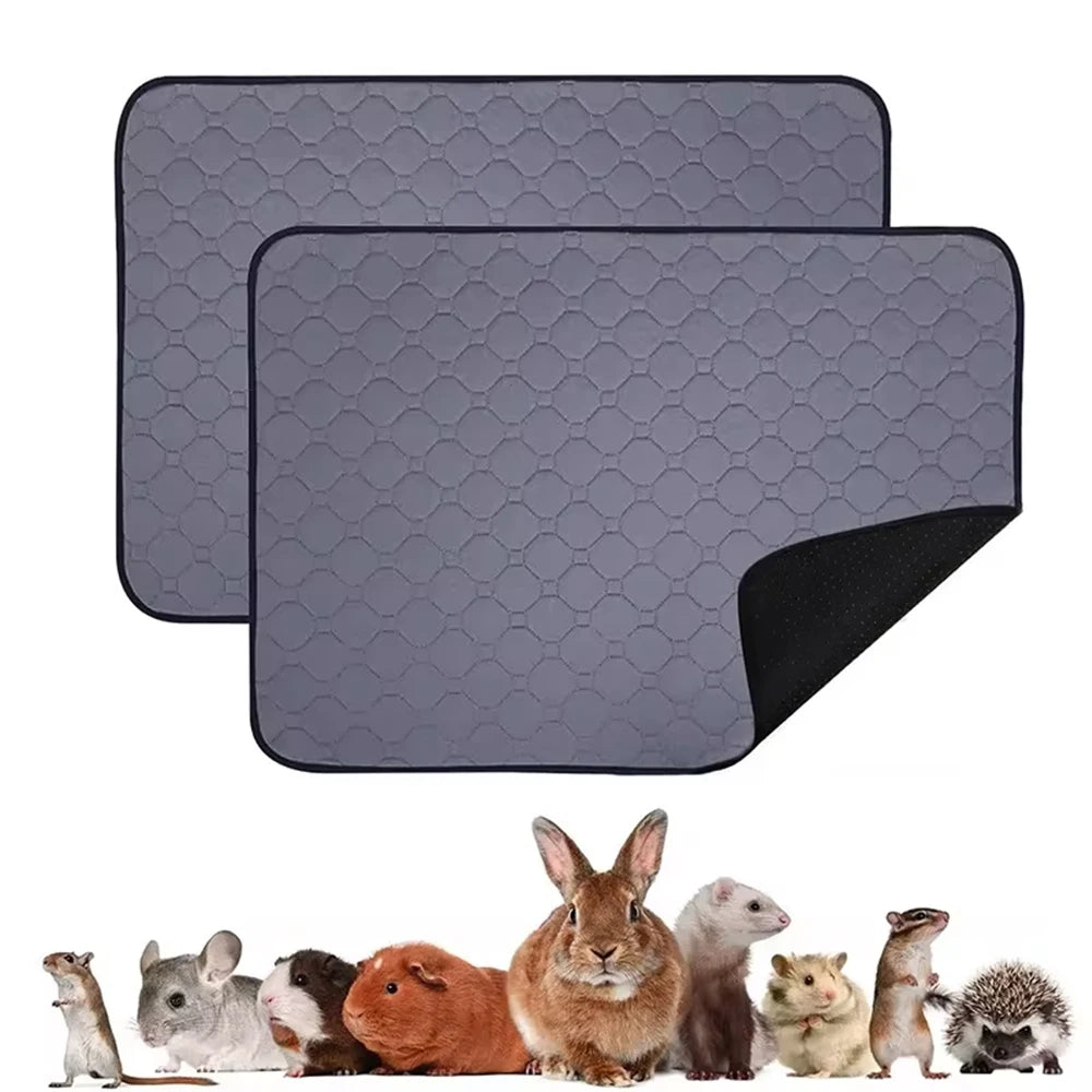 Reusable Non-Slip Guinea Pig Cage Liner Pad
