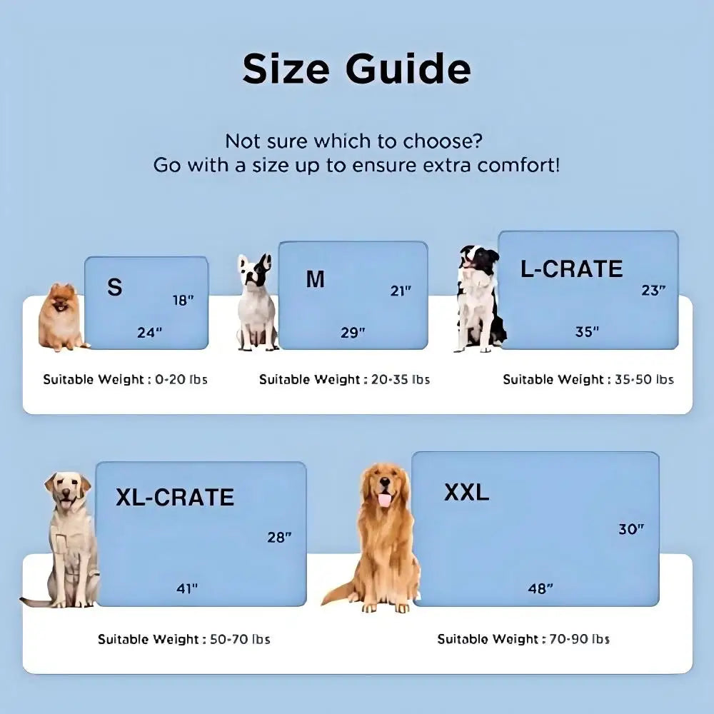 Cooling Mat for Medium to Large Dogs — Breathable, Washable, Non-Slip