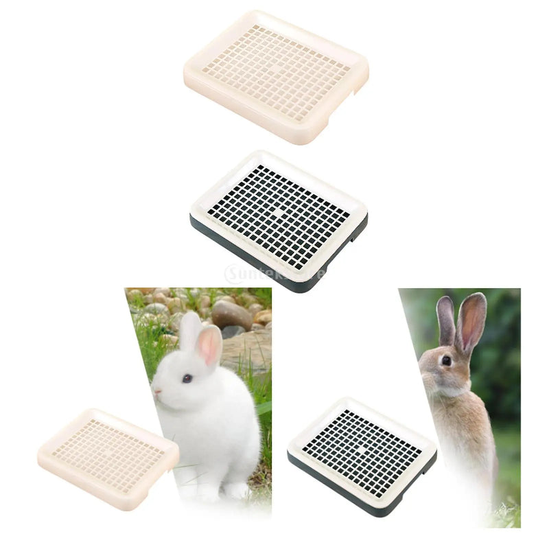 Rabbit Litter Tray Corner Toilet for Small Pets