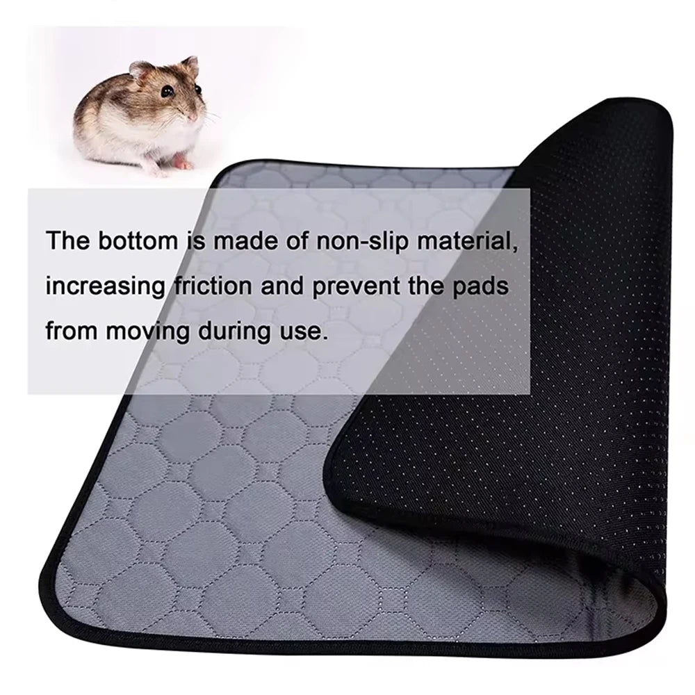 Reusable Non-Slip Guinea Pig Cage Liner Pad