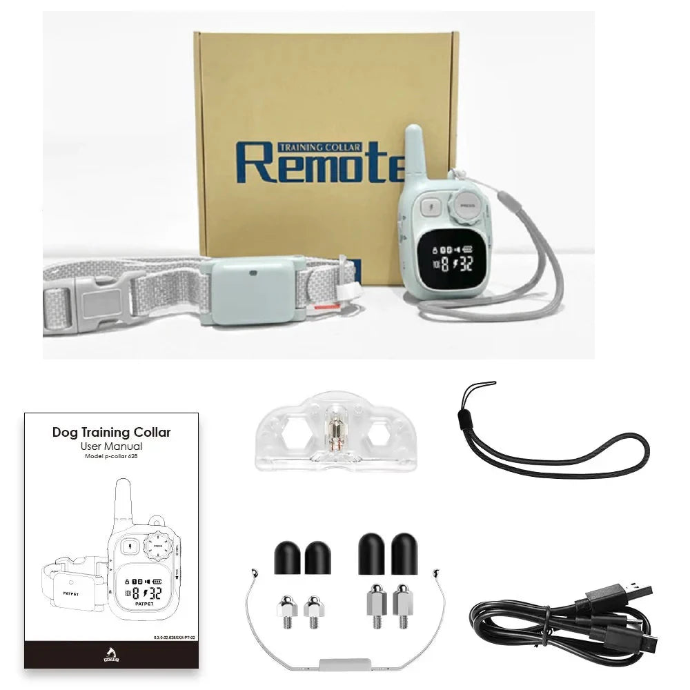 Mini Remote Dog Training Collar – Waterproof with 600m Range