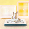 Rabbit Litter Tray Corner Toilet for Small Pets
