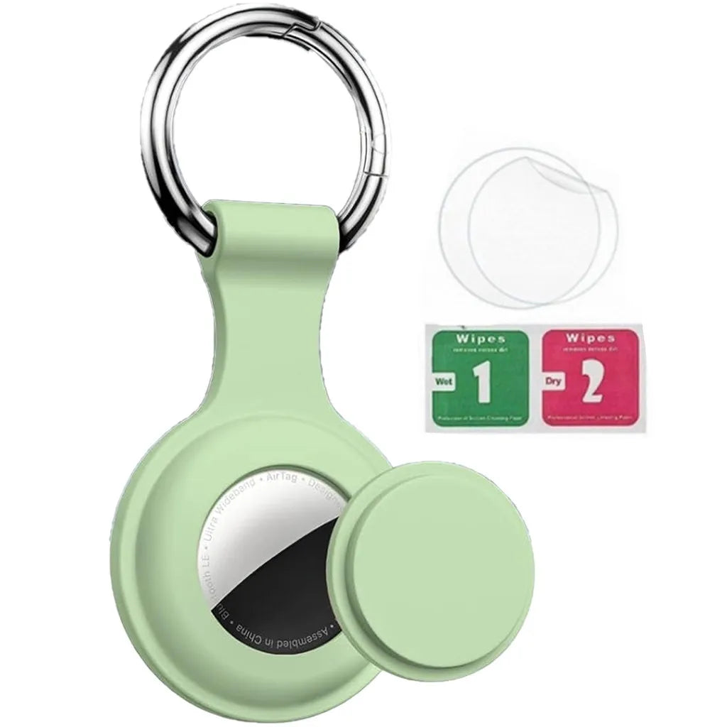 Silicone AirTag Case with Keychain
