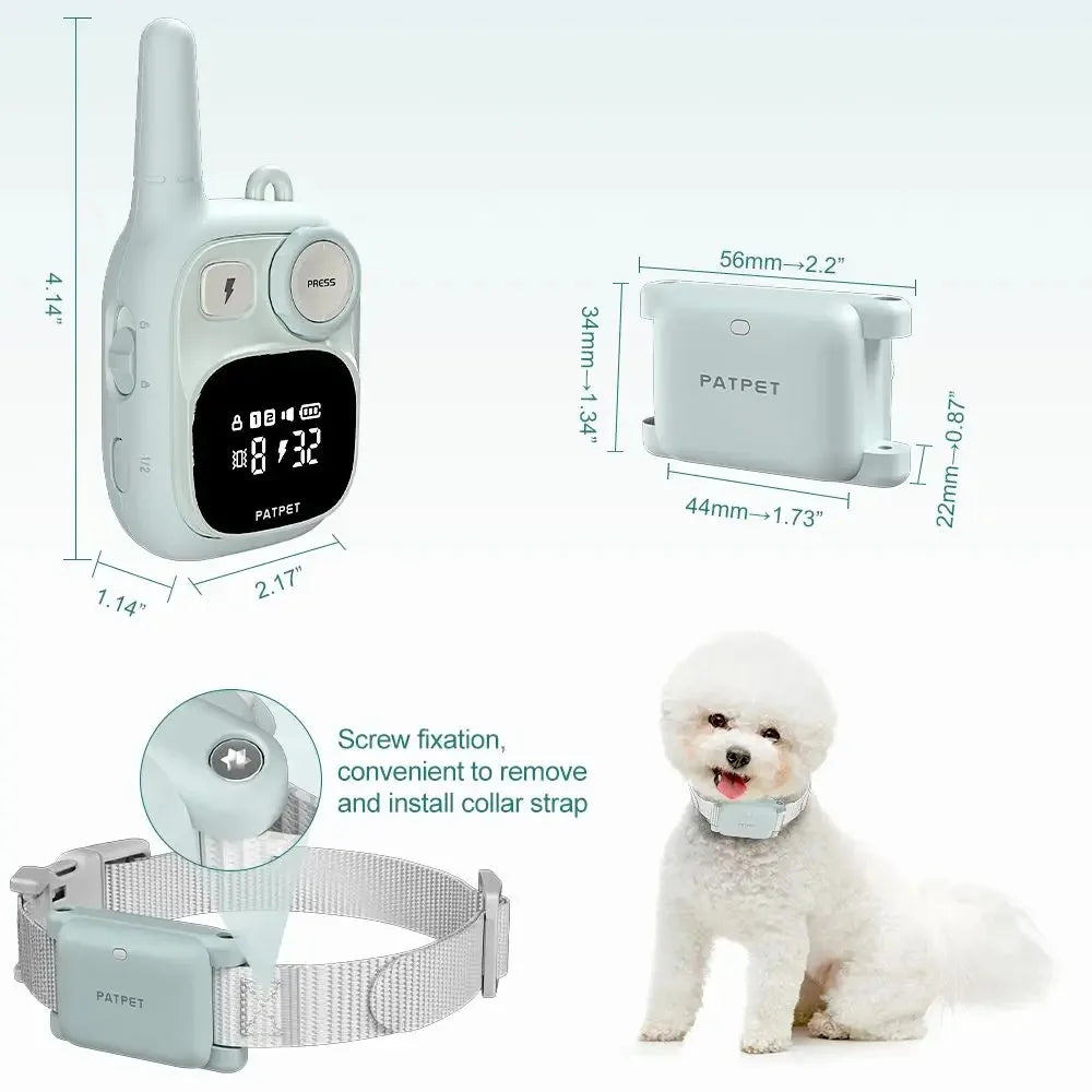 Mini Remote Dog Training Collar – Waterproof with 600m Range