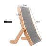 Multi-Winkel Katzenkratzbaum & Lounge-Bett aus Holz