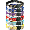Celestial Star and Moon Cat Collar with Reflective Buckle and Bell