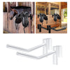 Two-Piece Saddle Rack Wall Mount for Horse Tack