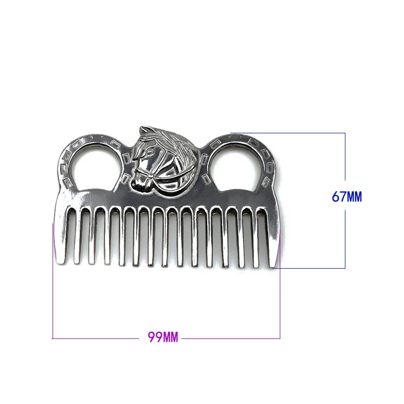 Peigne en Aluminium pour Cheval