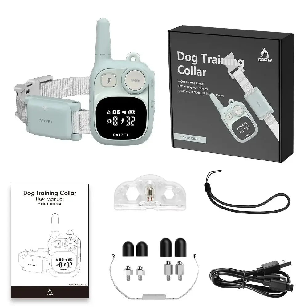 Mini Remote Dog Training Collar – Waterproof with 600m Range