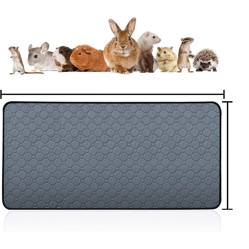 Reusable Non-Slip Guinea Pig Cage Liner Pad