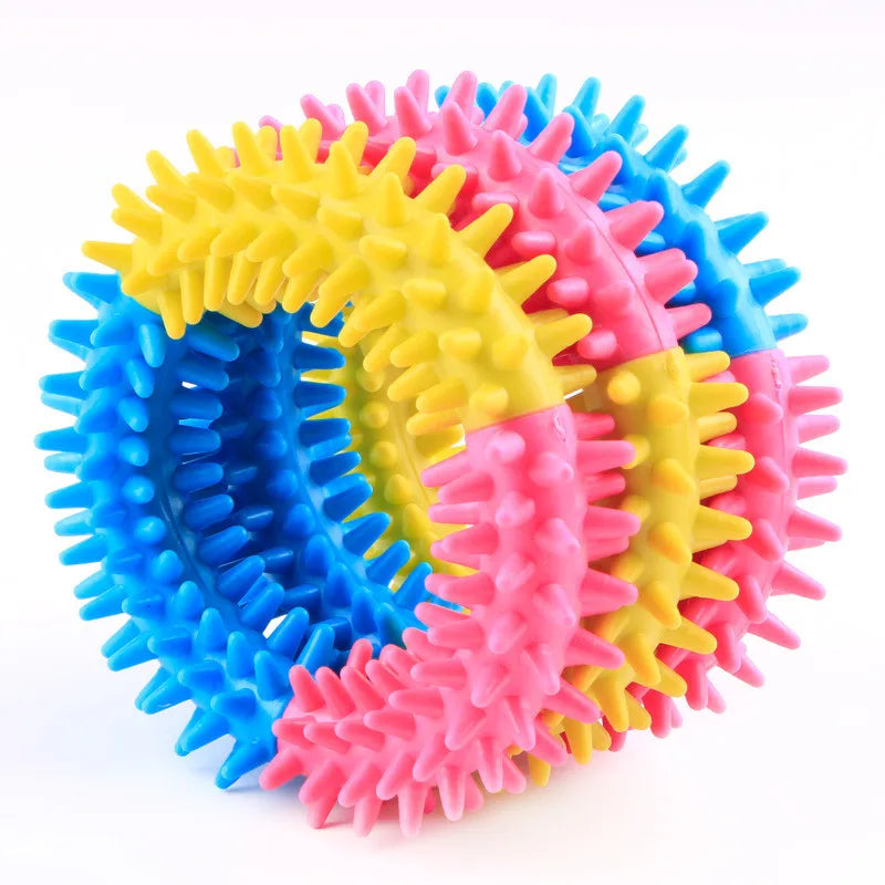 Durable Rubber Chew Toy for Small Dogs