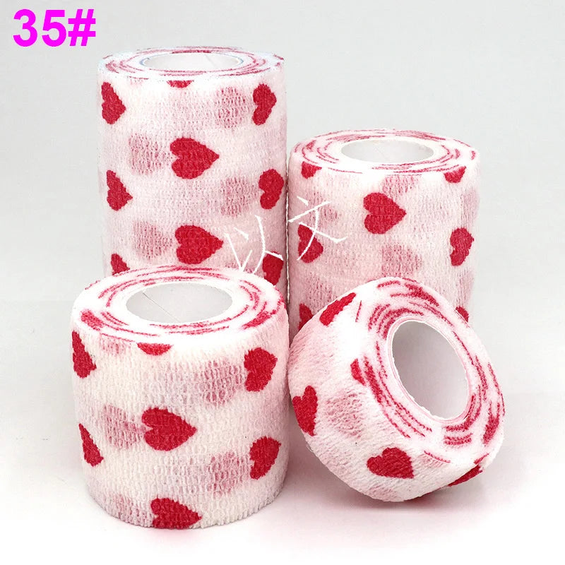 Self-Adhesive Elastic Bandage with Fun Prints (4.8m)