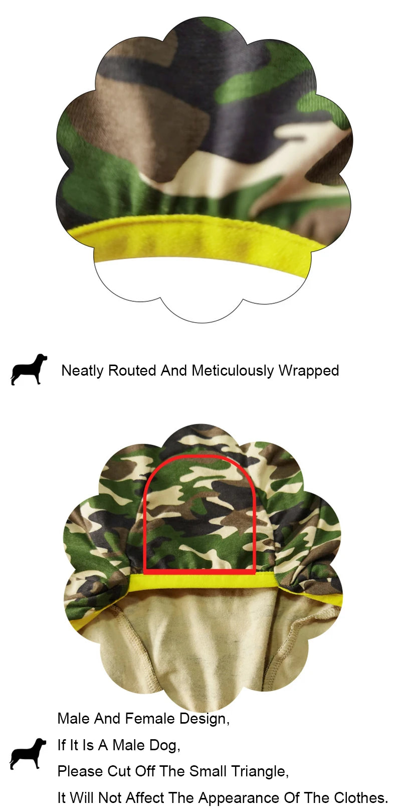 Cartoon Print Cotton Pajamas for Medium and Large Dogs