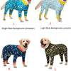 Cartoon Print Cotton Pajamas for Medium and Large Dogs