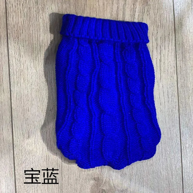 Knitted Winter Sweater for Dogs and Cats