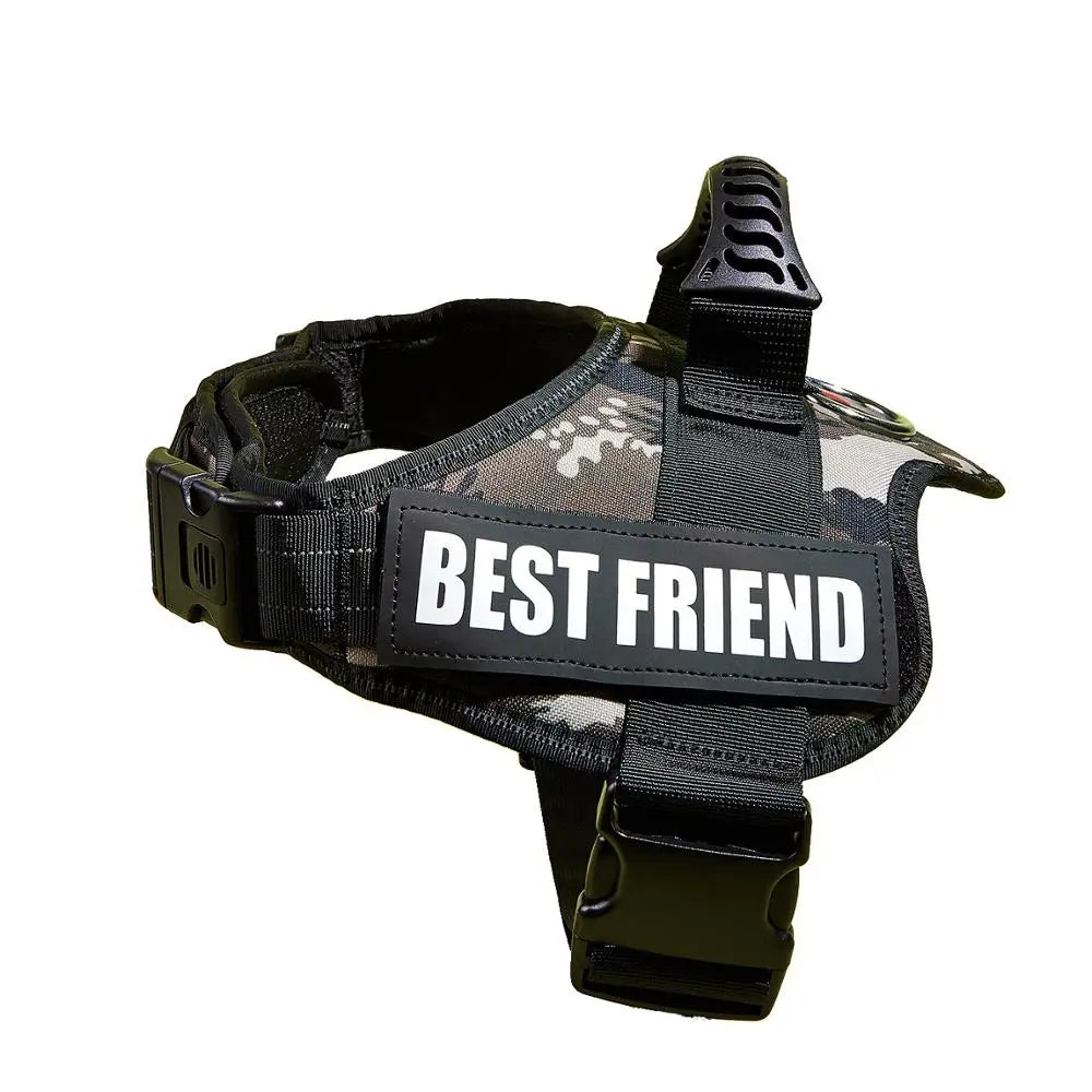 Adjustable No-Pull Dog Harness with Reflective Straps