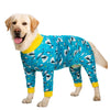 Soft Cotton Dog Pajamas Jumpsuit for Medium & Large Dogs