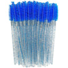 Disposable Eyelash Brushes (50-Pack) — Mascara Wand & Eyebrow Grooming Spoolies