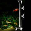 Glas-Aquarien-Fütterungsrohr mit Saugnapf