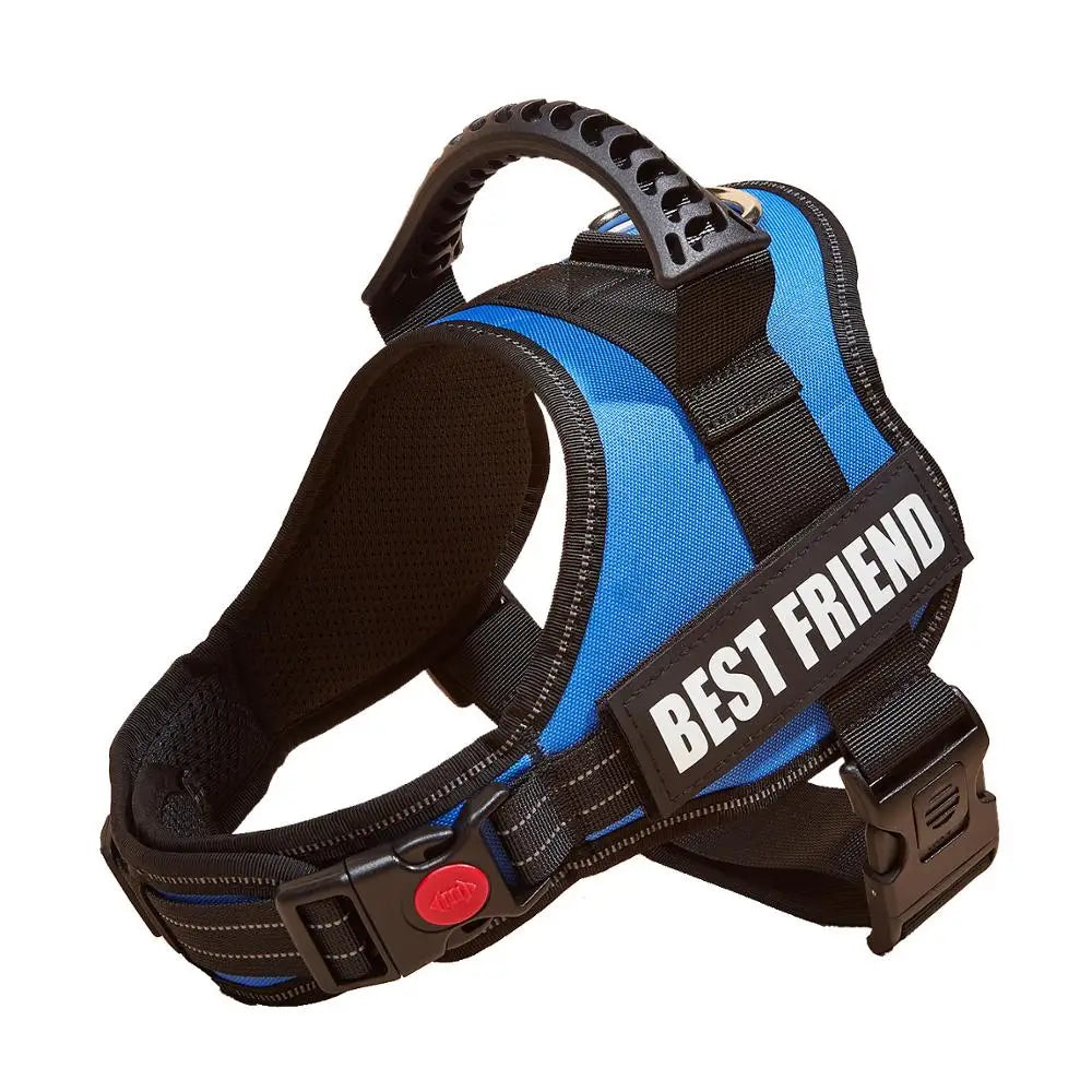 Adjustable No-Pull Dog Harness with Reflective Straps