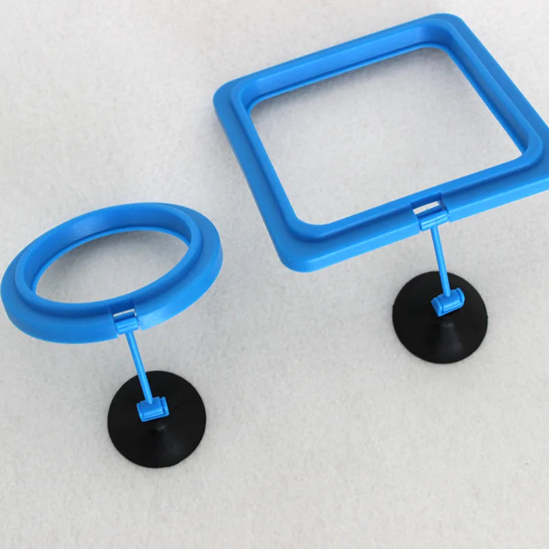 Aquarium Feeding Ring - Square or Round, Prevent Floating