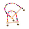 Braided Hanging Rope Chew Toy for Parrots & Small Birds