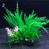 Plantes artificielles pour aquarium assorties