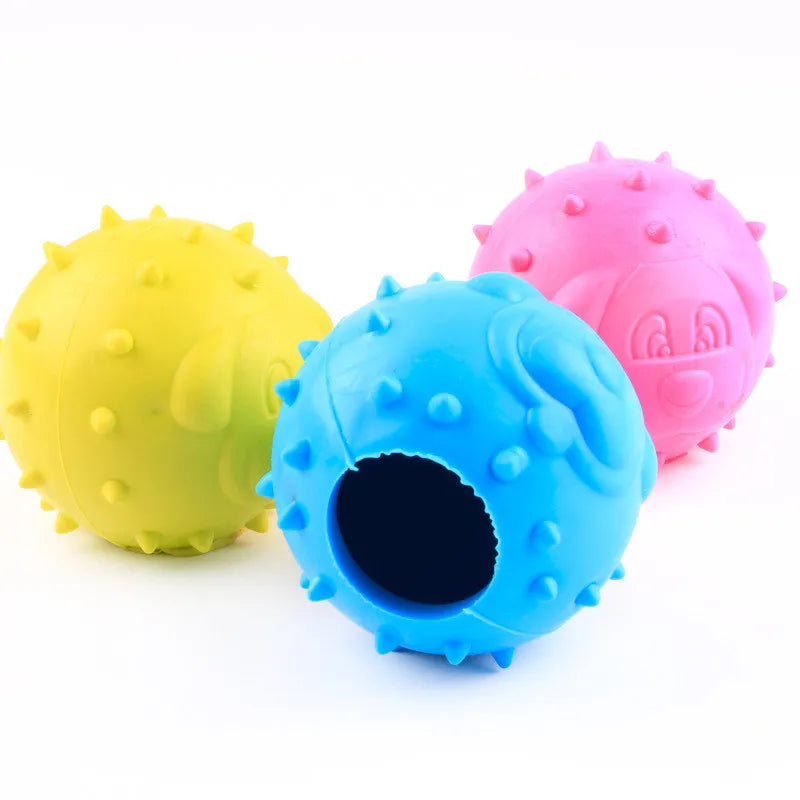 Durable Rubber Chew Toy for Small Dogs