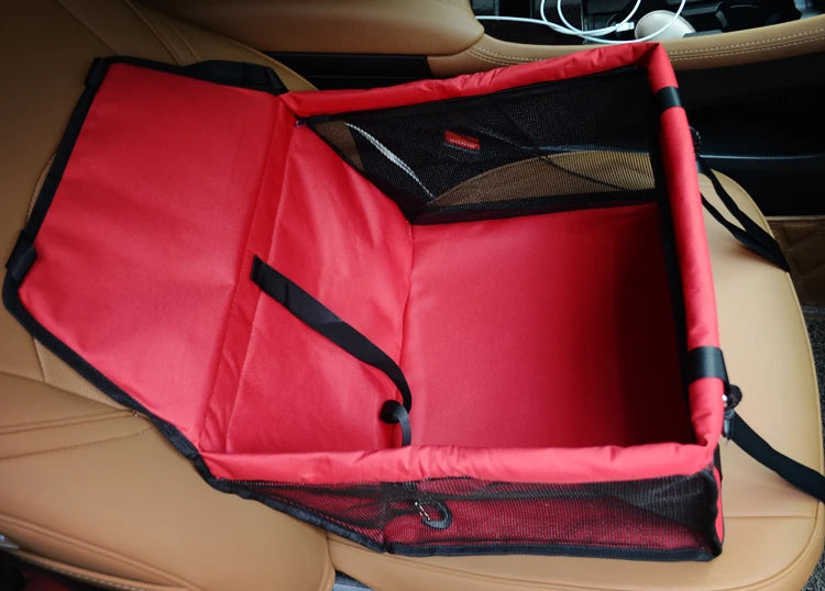 Asiento Compacto para Mascotas en el Coche y Hamaca de Viaje