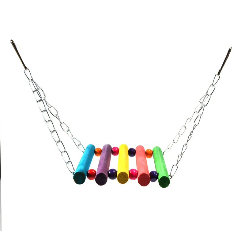Bird Toy Hanging Swing for Parrots and Cockatiels