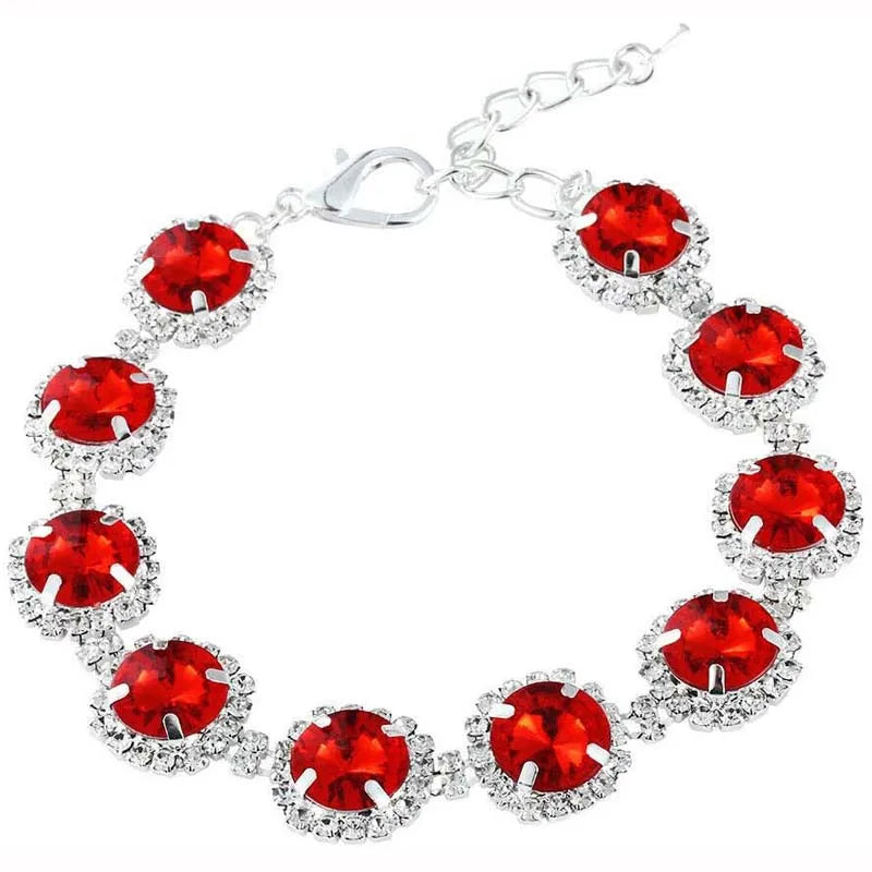 Luxury Rhinestone Dog Collar with Adjustable Chain