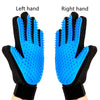Gants de toilettage doux pour animaux