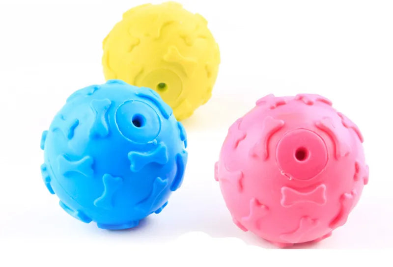 Durable Rubber Chew Toy for Small Dogs