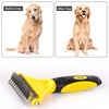 Two-Sided Stainless Steel Pet Grooming Brush