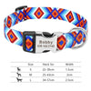 Personalisierte Nylon-Hundehalsband mit graviertem ID-Plättchen