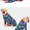 Soft Cotton Dog Pajamas Jumpsuit for Medium & Large Dogs