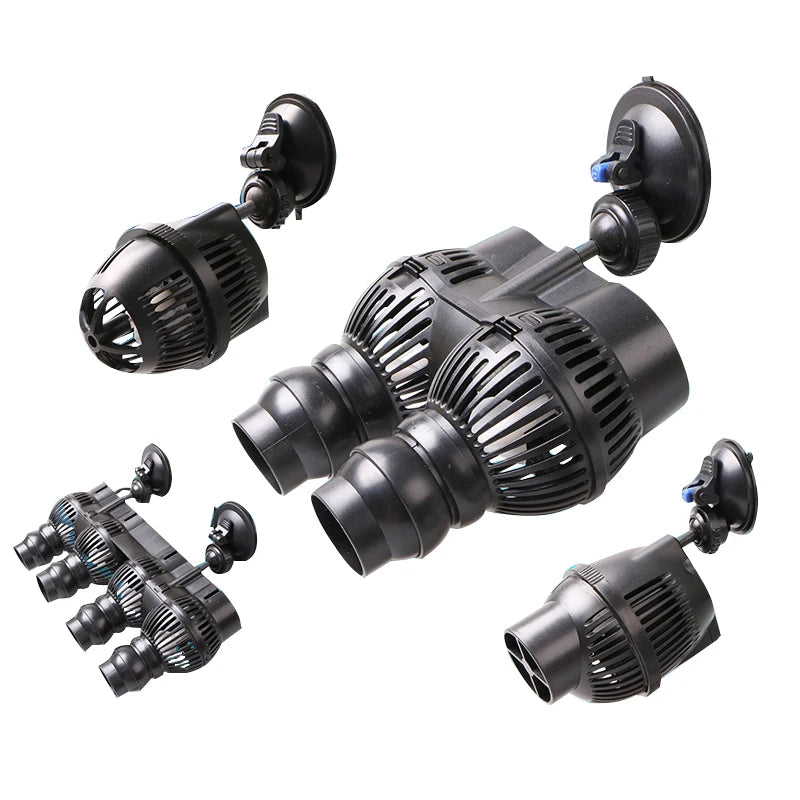 Aquarium Wave Maker with Suction Cup Mount for Water Circulation and Aeration