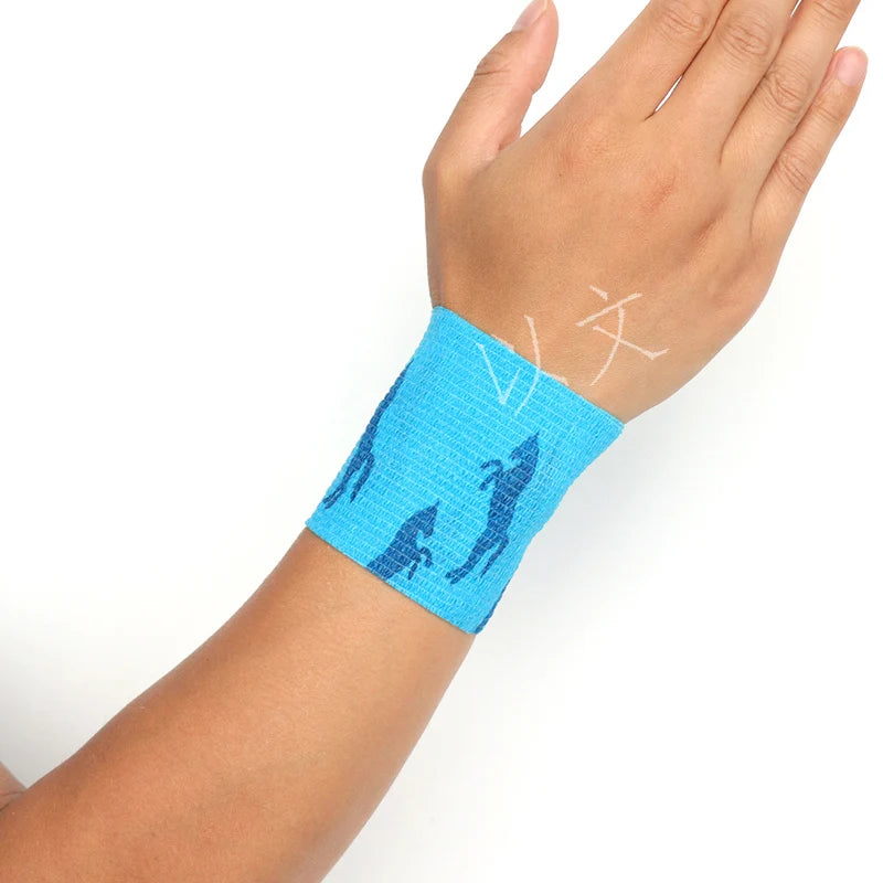 Self-Adhesive Elastic Bandage with Fun Prints (4.8m)