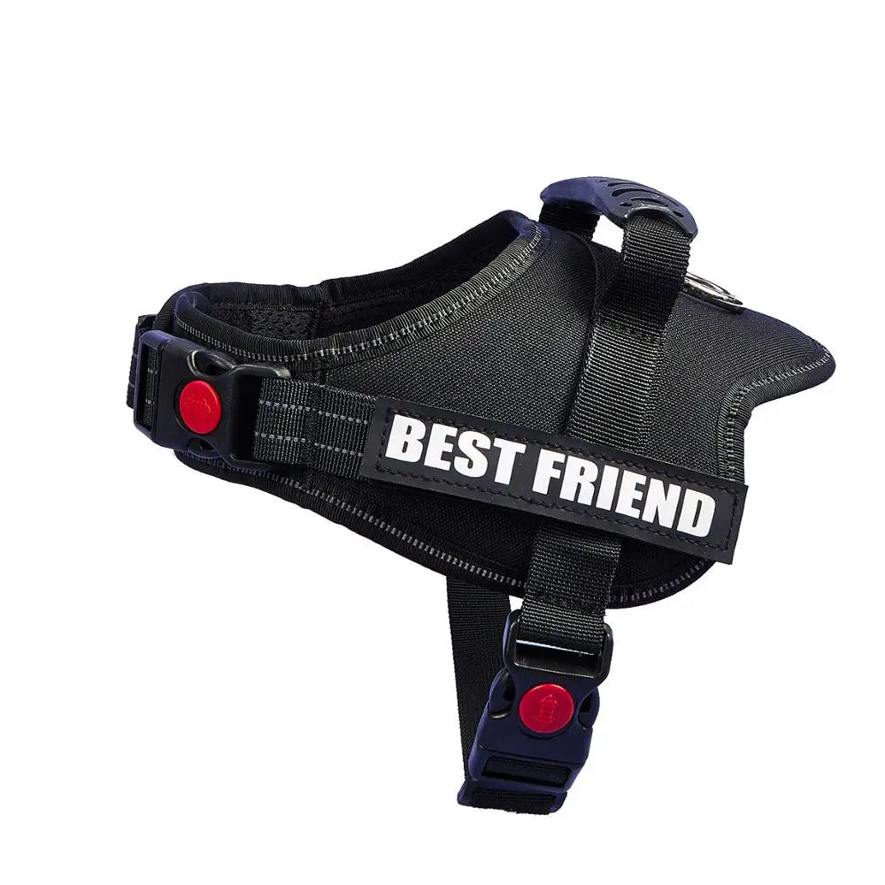 Adjustable No-Pull Dog Harness with Reflective Straps