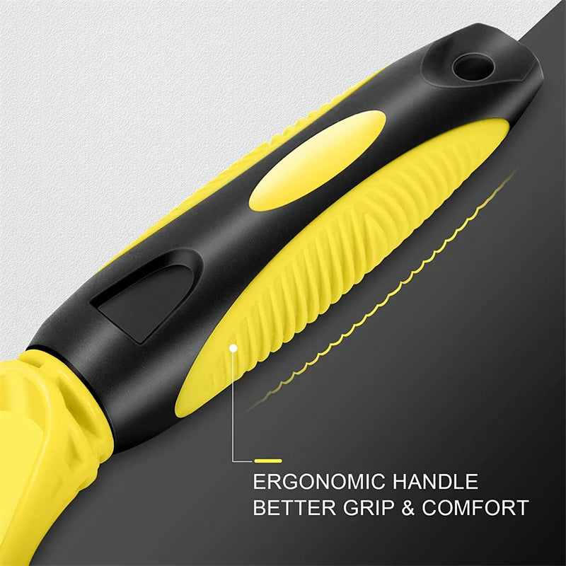 Two-Sided Stainless Steel Pet Grooming Brush