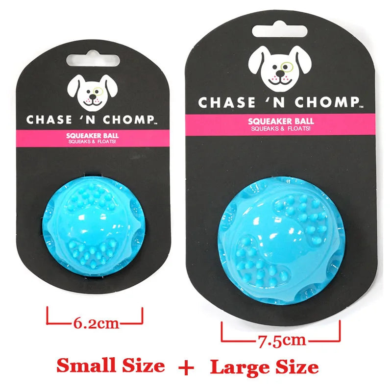 Interactive Squeaky Bouncing Ball for Dogs