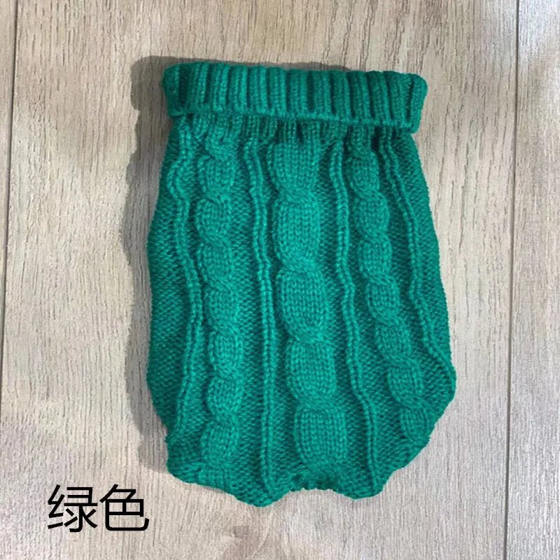 Knitted Winter Sweater for Dogs and Cats