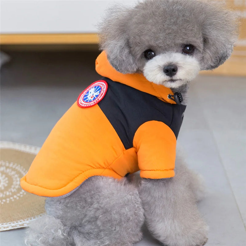 Mono de Invierno Acolchado para Perros Pequeños